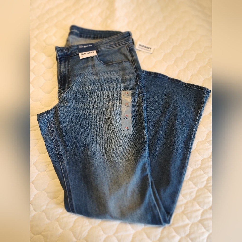 Old Navy Dark Blue Boot cut Women's Jeans